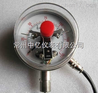 耐震雙金(jīn)屬溫度計耐(nai)震電接點雙(shuāng)金屬溫度計(jì)廠家
