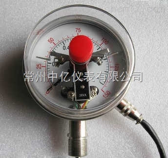 耐(nài)震電接點雙(shuāng)金屬溫度計(ji)廠家