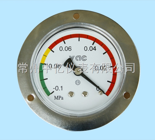 中億(yi)真空壓力表（英(yīng)文表面）